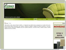 Tablet Screenshot of cinteriacastillo.com